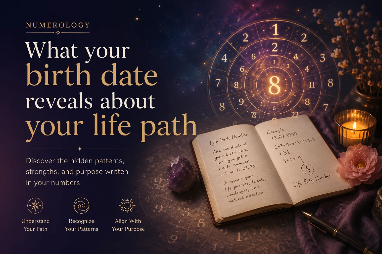 What your birth date reveals about your life path